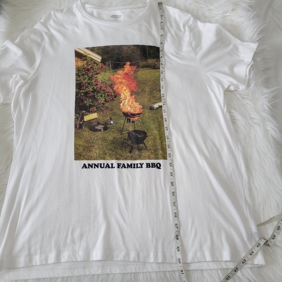 2/$25 Old Navy Annual Family BBQ TShirt XXL Summer Vacation Family Reunion Ready - Picture 4 of 7